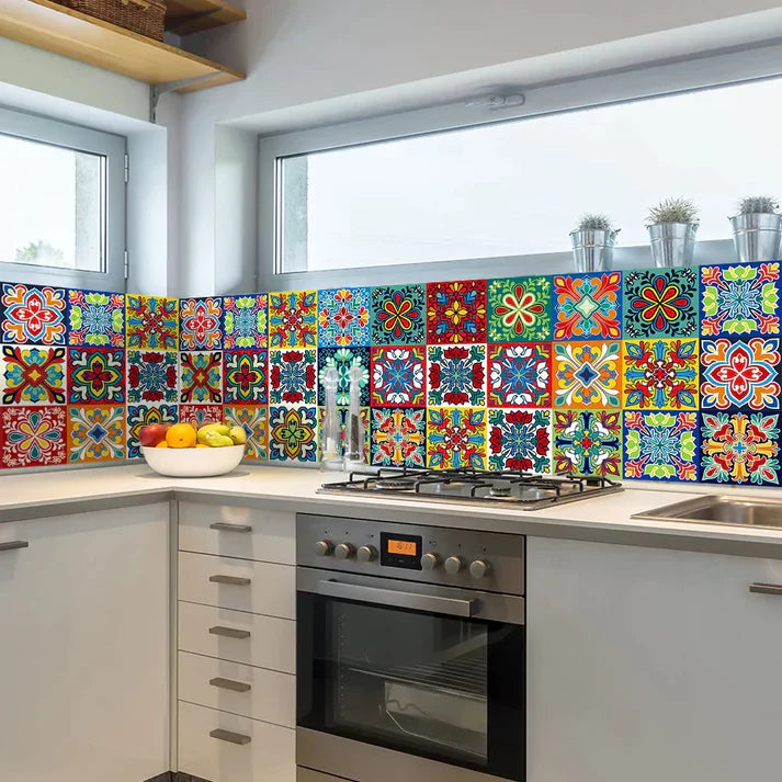 12Pcs Tiles Stickers