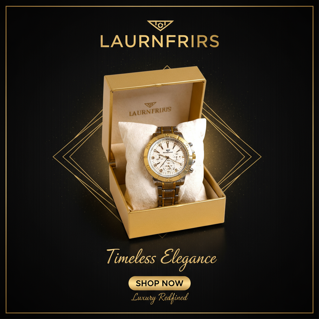 GoldPower Silver Valor Watch – Men’s Edition