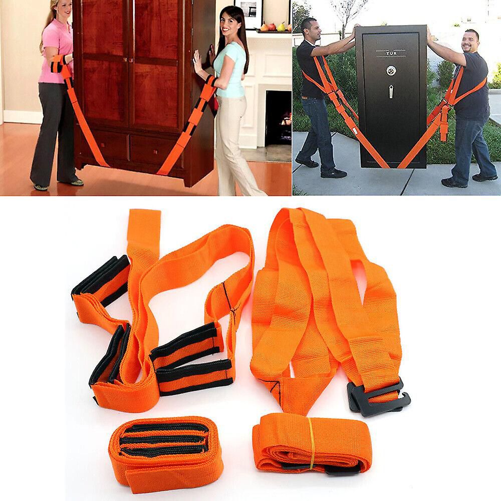 Adjustable Lifting Moving Strap Ropes Lift Cord Heavy Objects Furniture Transport Belt Move Wrist Carrying Straps Tool