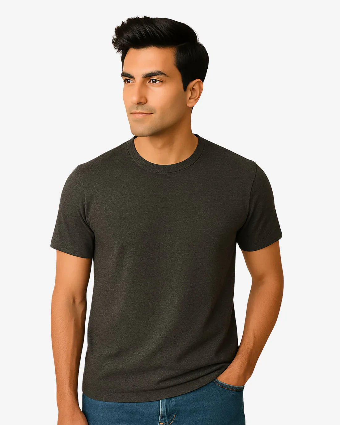 Charcoal Basic T-Shirt