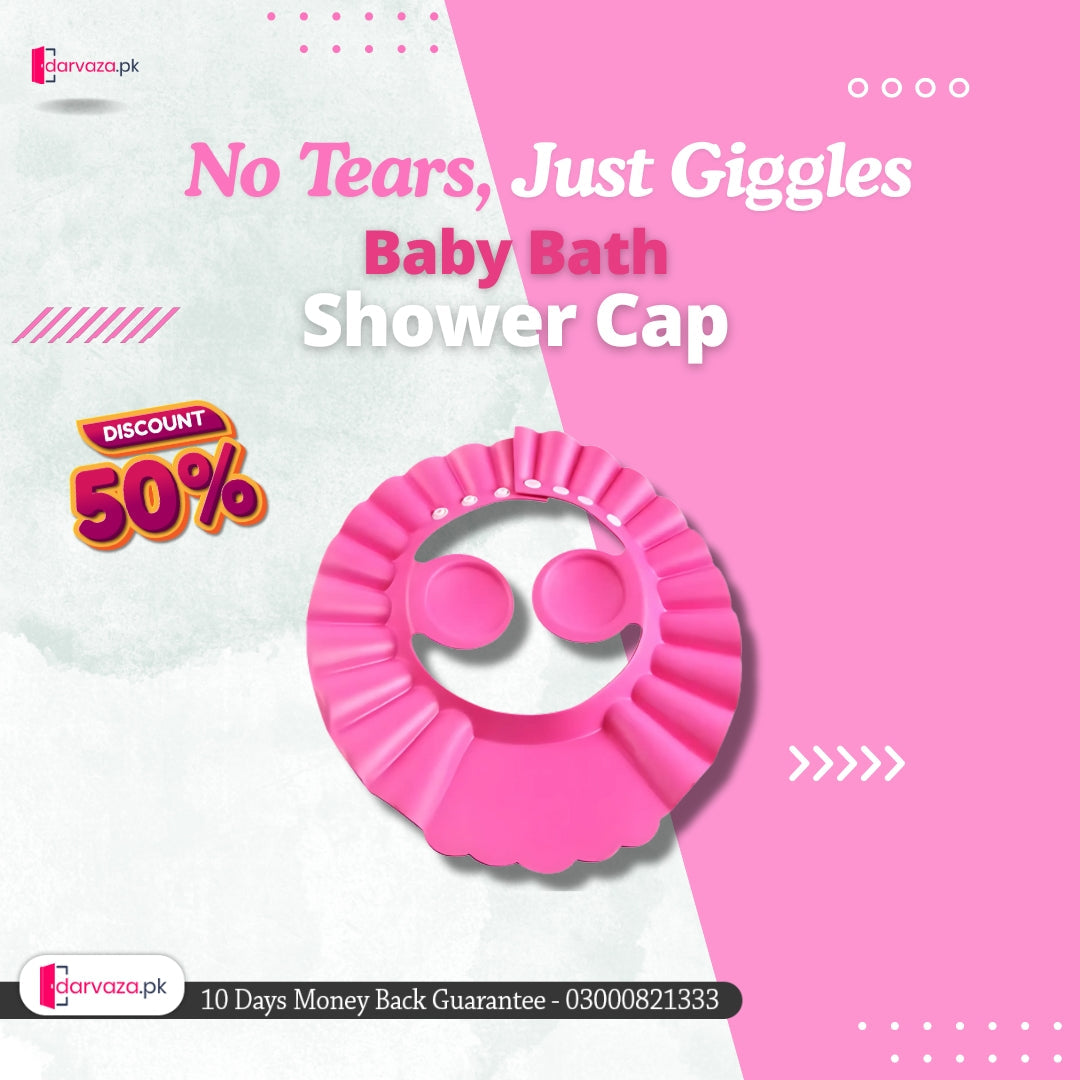 Childrenβs Baby Bath Shower Cap β Shampoo Shield Hat