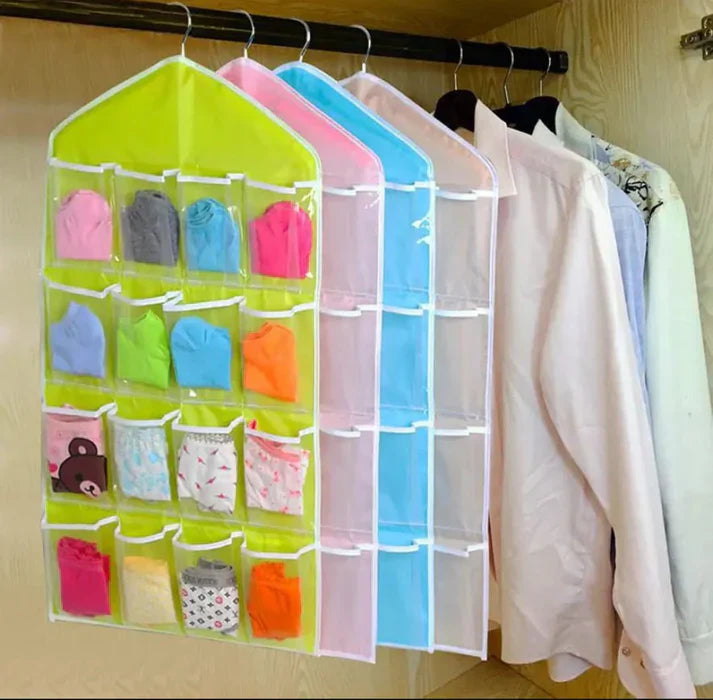 16 Pocket Wall Hanging Organizer for Storage