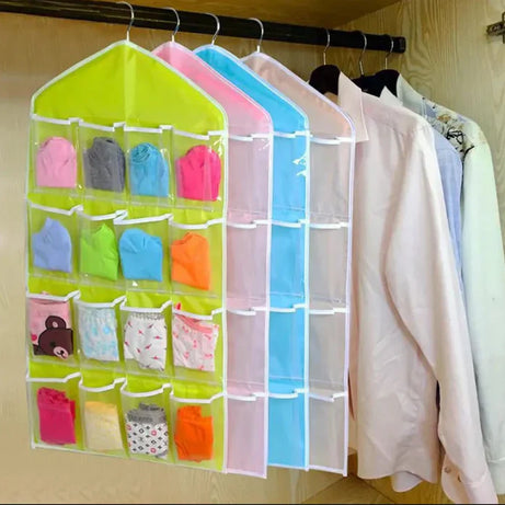 16 Pocket Wall Hanging Organizer for Storage