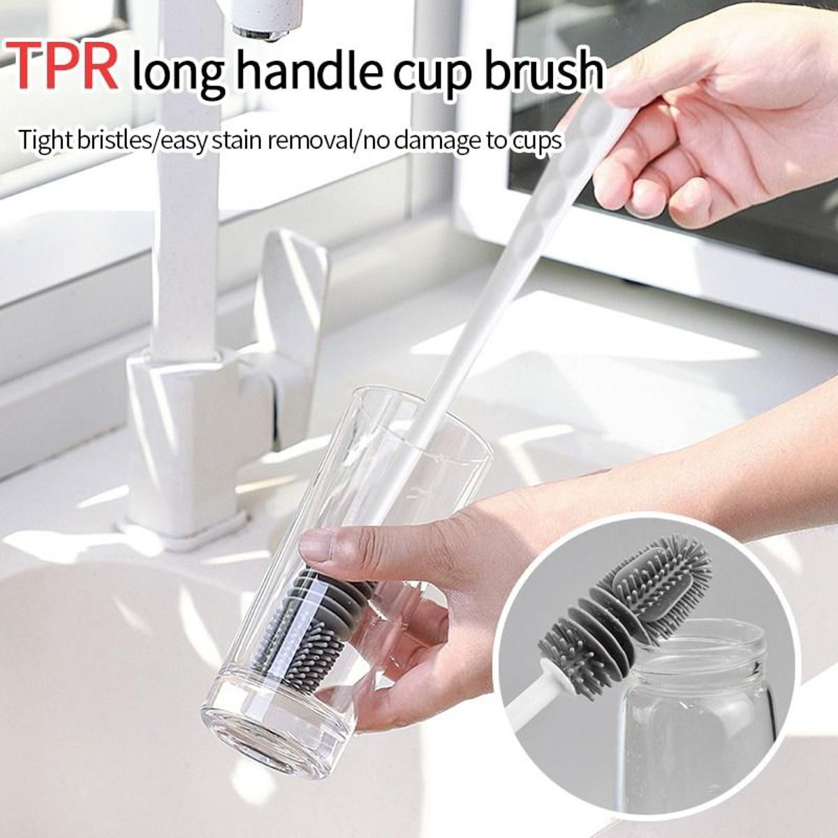 Silicone Long Cup Brush (8.5 inch)