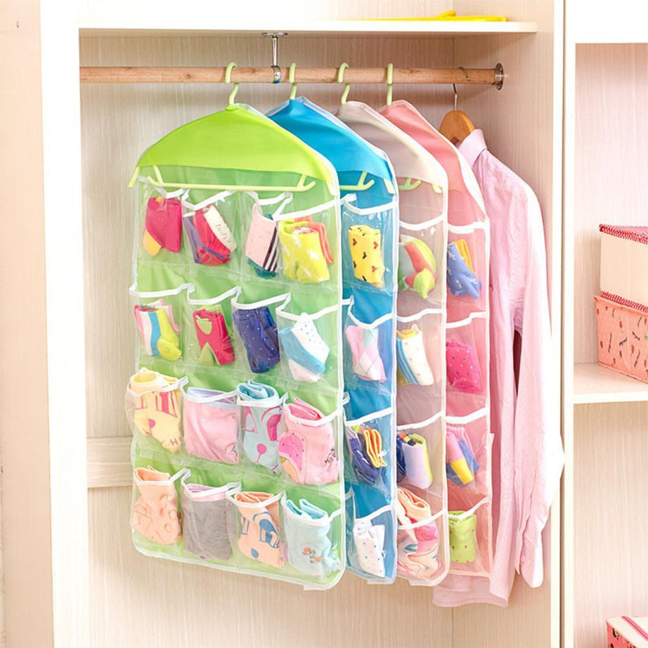 16 Pocket Wall Hanging Organizer for Storage