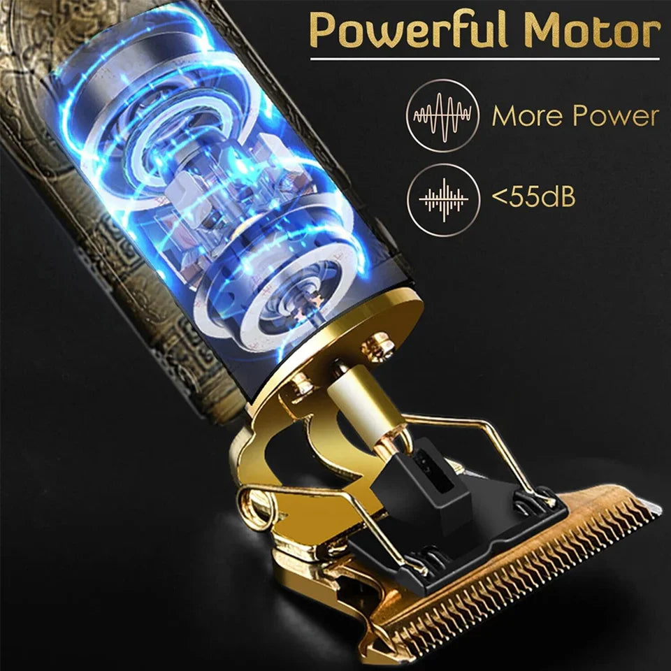 T9 Hair Cutting Machine Hair Clippers Rechargeable Beard Shaver for Men