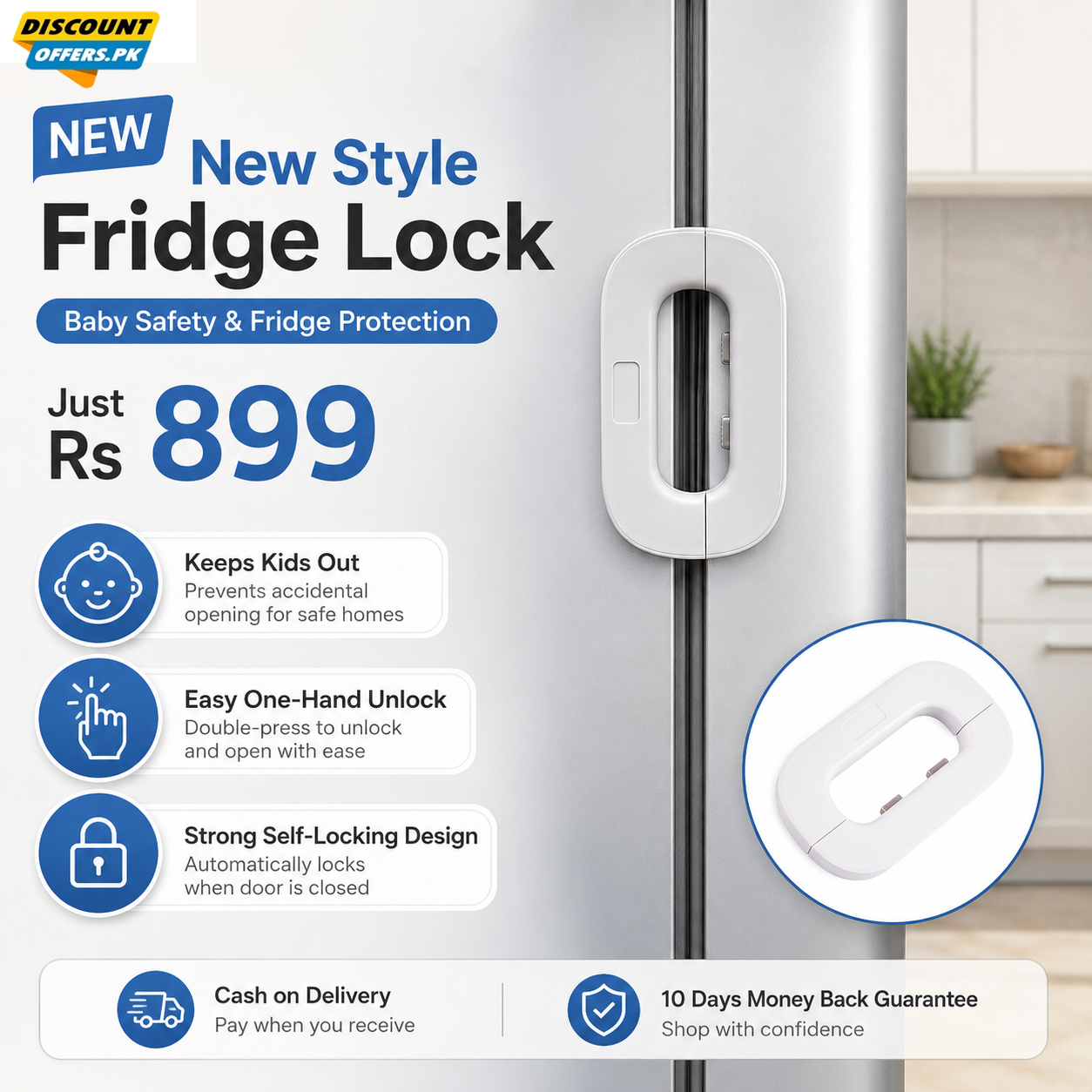 New Style Fridge Lock