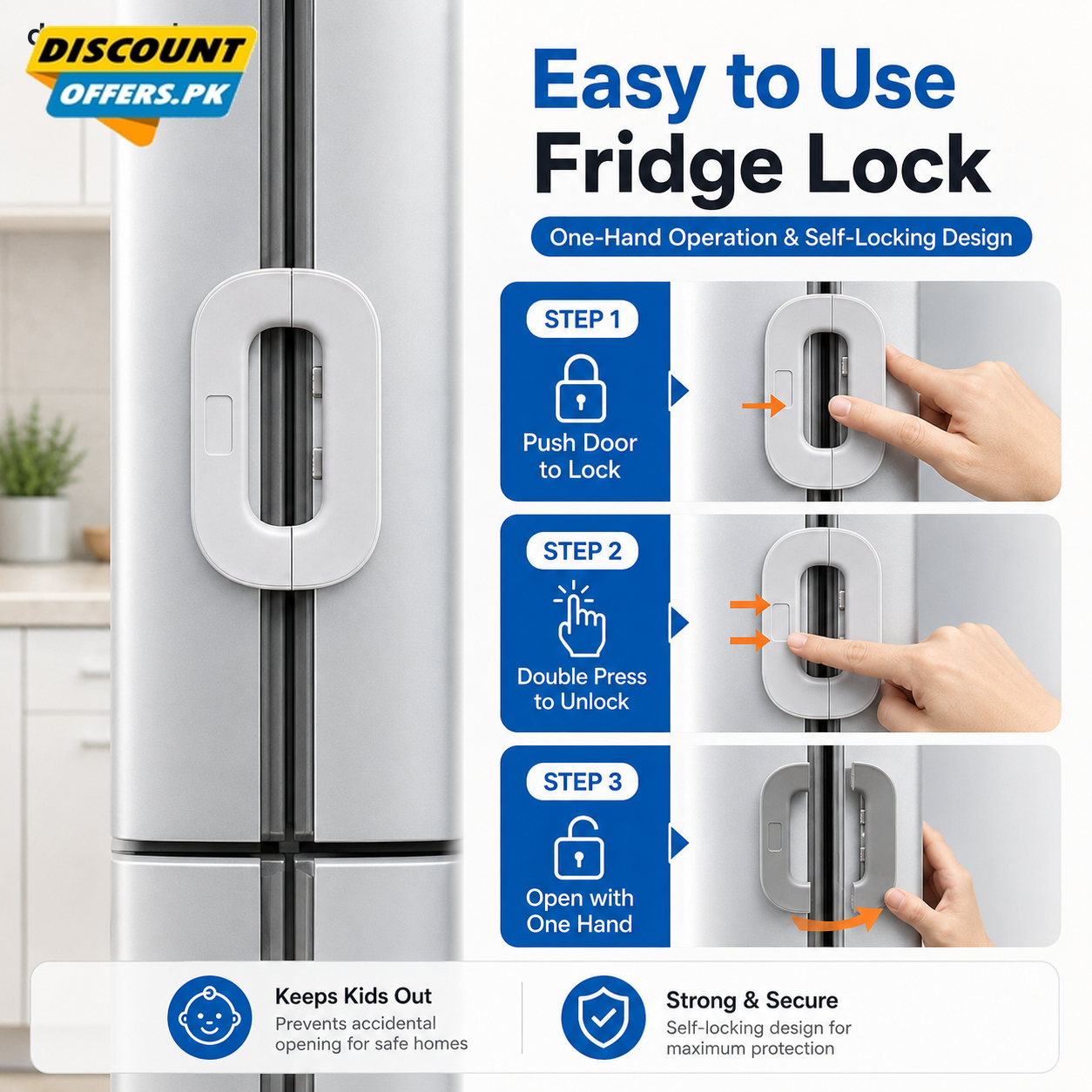 New Style Fridge Lock