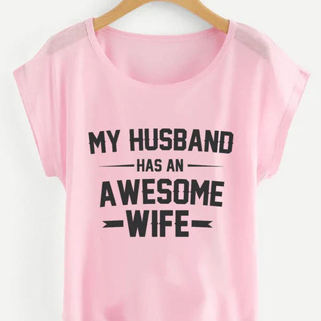 Husband Has Awesome Wife Night Suit
