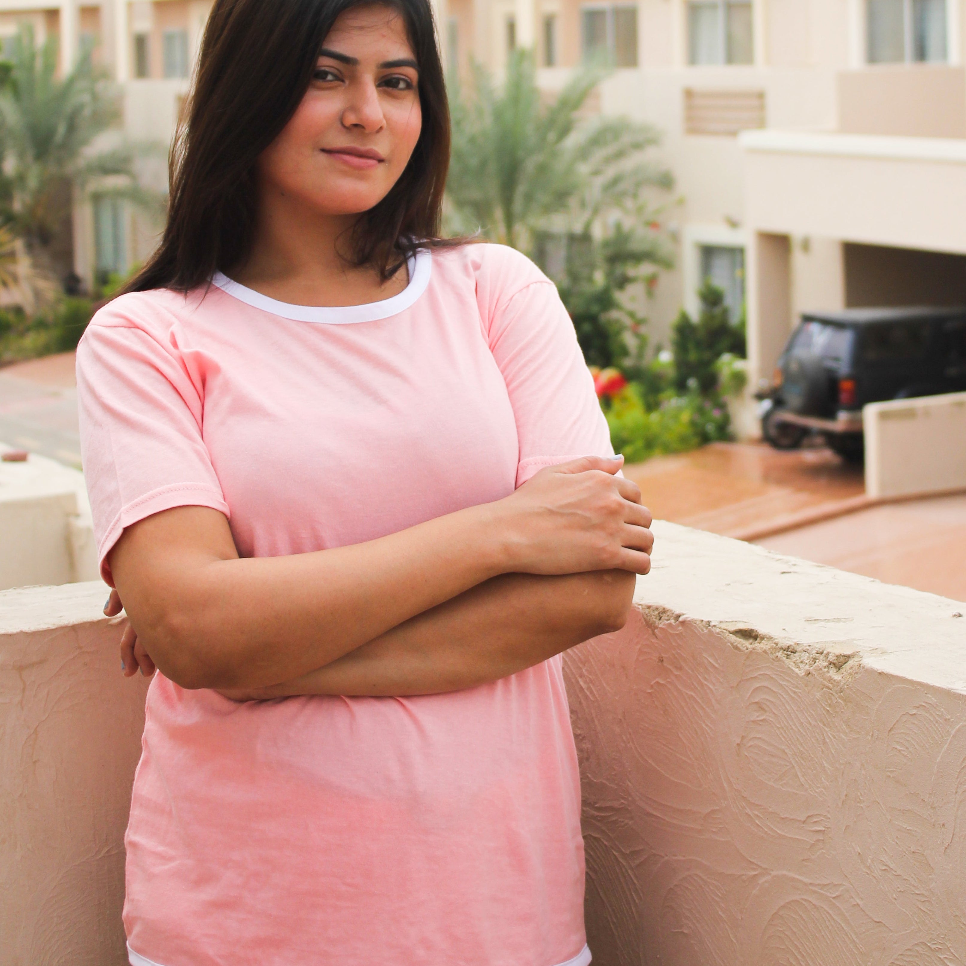 Rose Pink Plazzo PJ Set