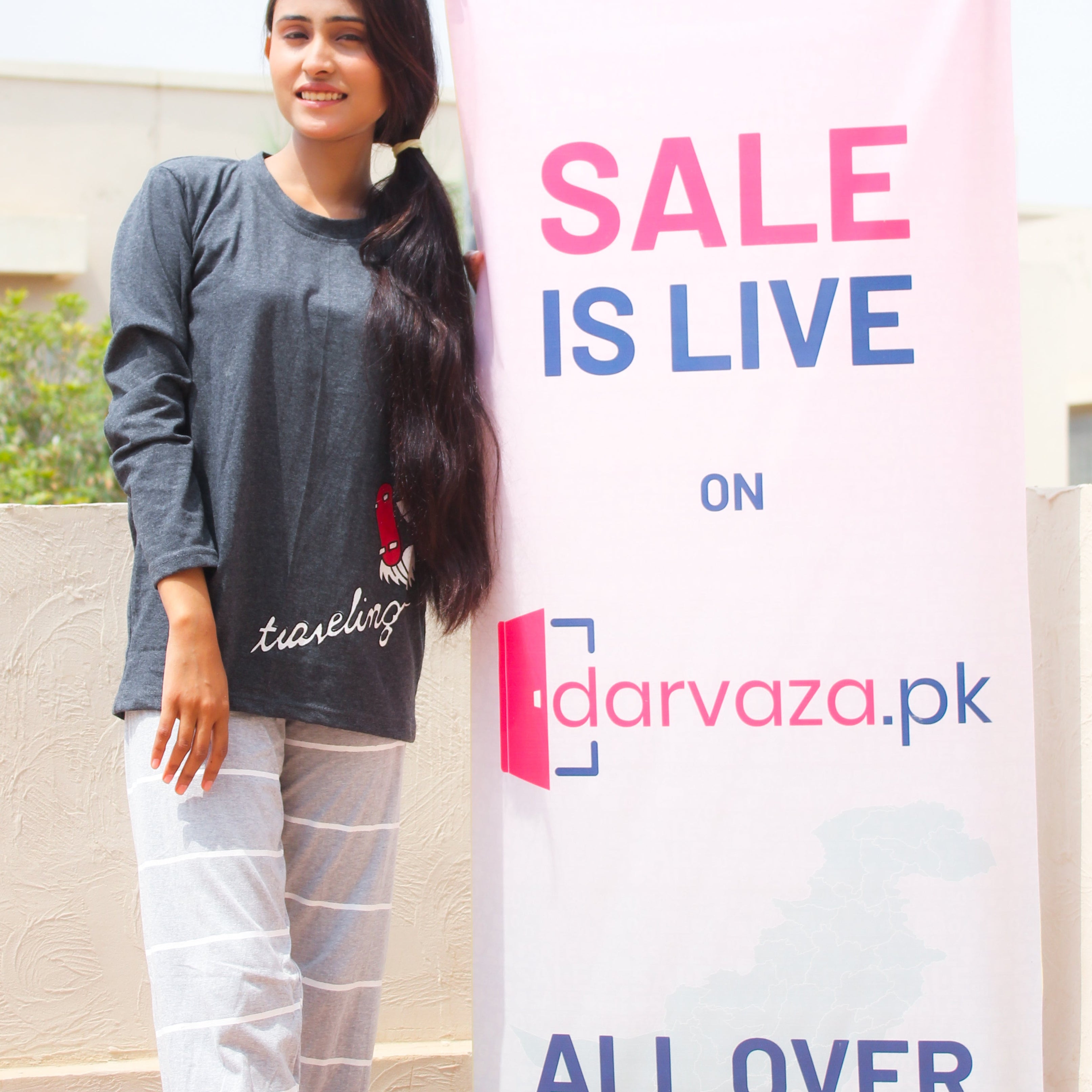 Traveling Printed Nightwear