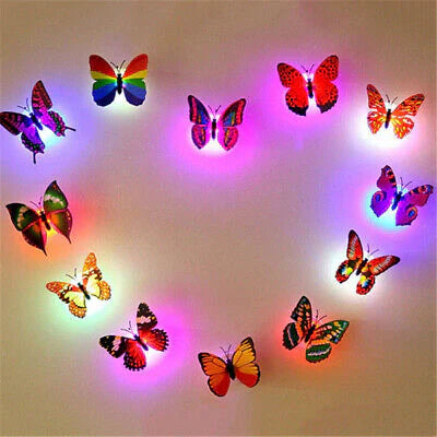 1Pc LED Butterfly Light