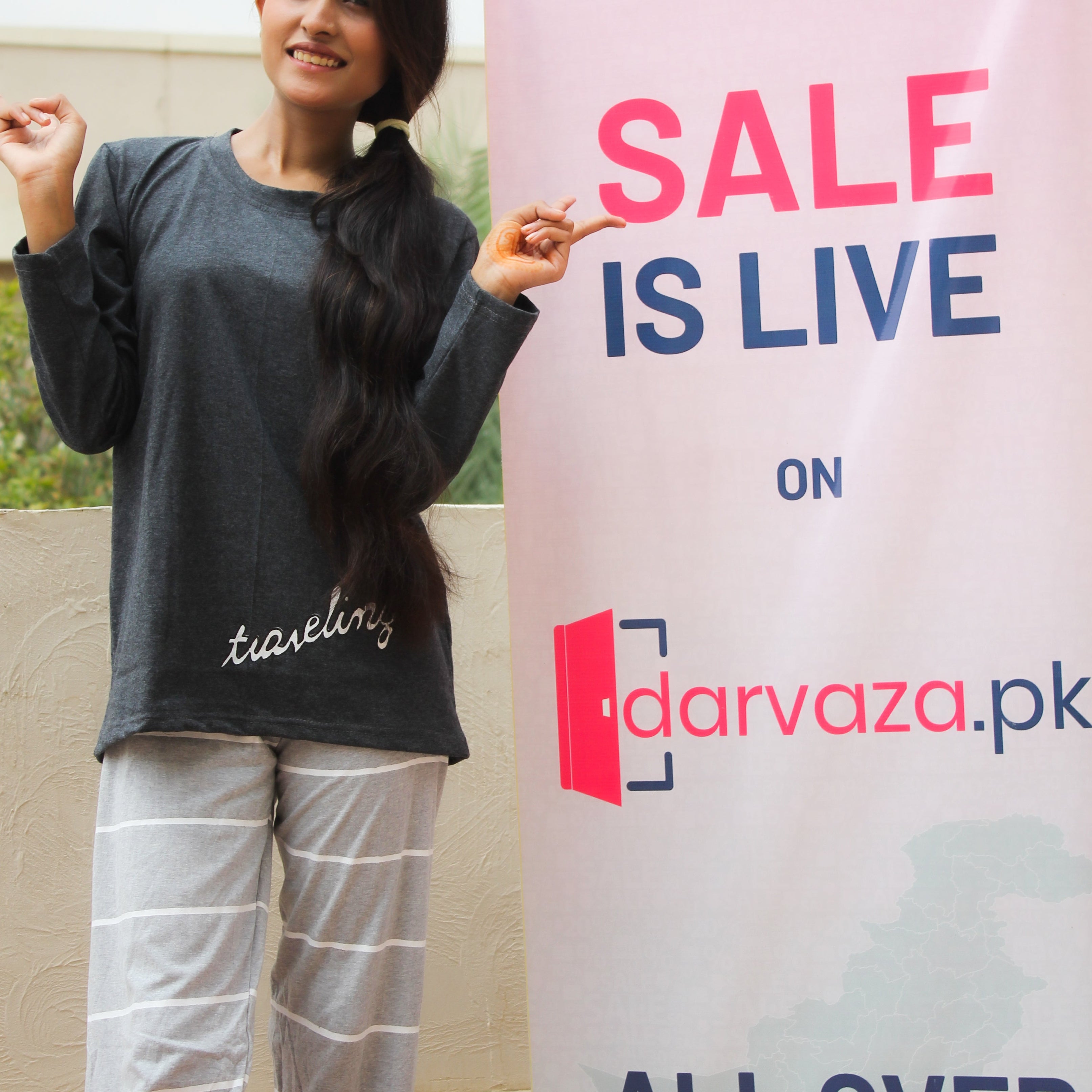 Traveling Printed Nightwear