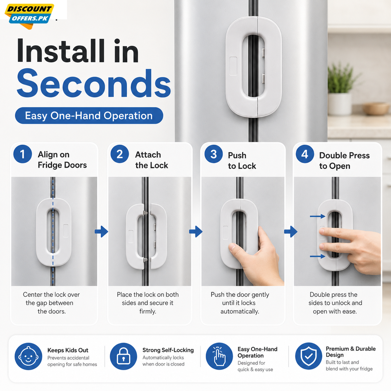 New Style Fridge Lock