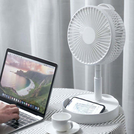 11.11 Sale Offer Imported Portable Rechargeable Folding Fan Rs 1999