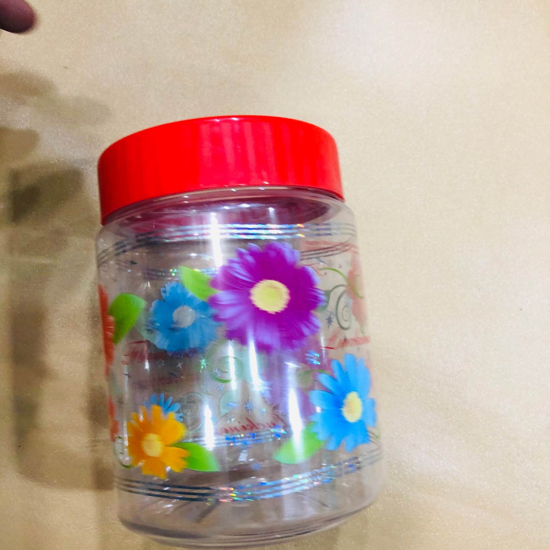 (Pack of 4) Plastic Mini Nimco Jar Storage Box For Home and Outdoor Use