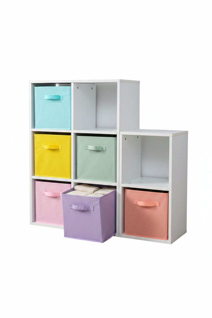 New Versatile Foldable Fabric Storage Cube Box