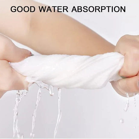 Pack of 3 Compressed Bath Towel for Travel and Quick-Drying with strong absorption 70 by 140 cm