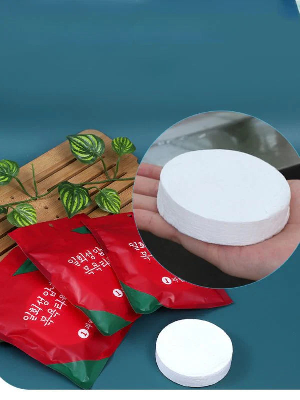 Pack of 3 Compressed Bath Towel for Travel and Quick-Drying with strong absorption 70 by 140 cm