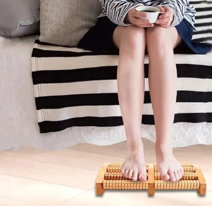 Wooden Foot Massager
