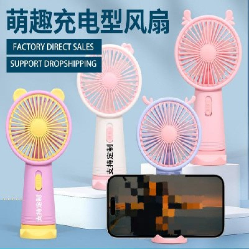 Usb Portable Mini Fan Rechargeable Fan Handheld Fan
