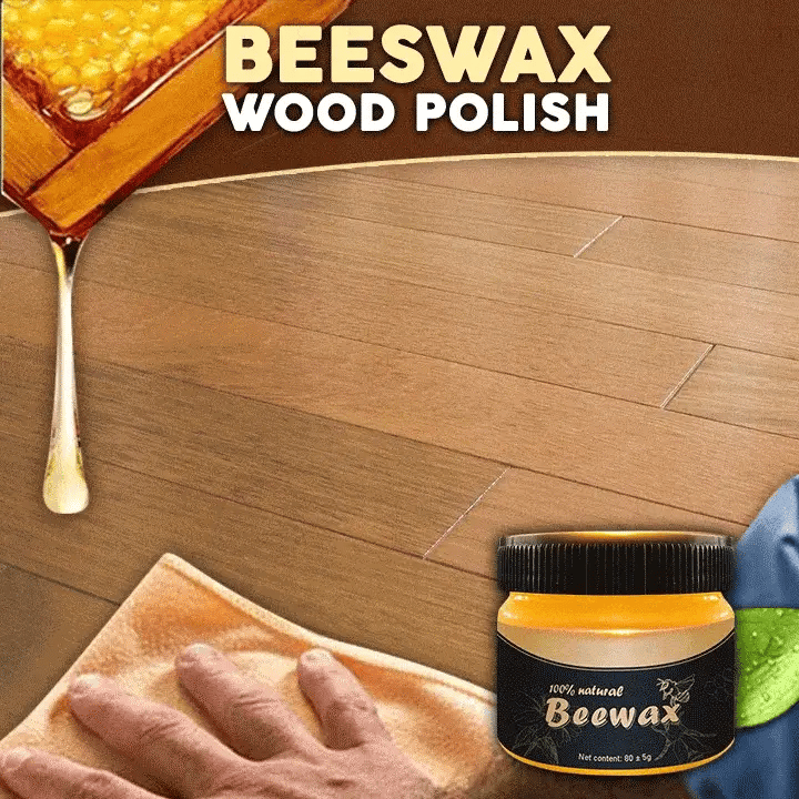 Beewax Furniture Polish with Long Lasting Cleaning and Shine Formula