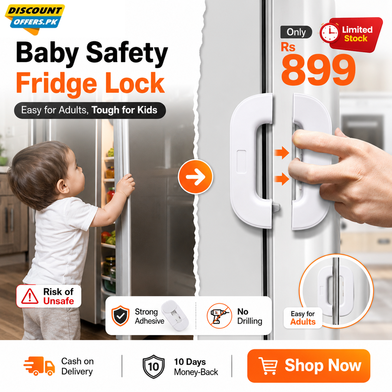 New Style Fridge Lock