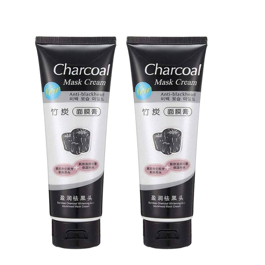 Charcoal Anti-Blackhead Mask Cream – Deep Pore Cleansing
