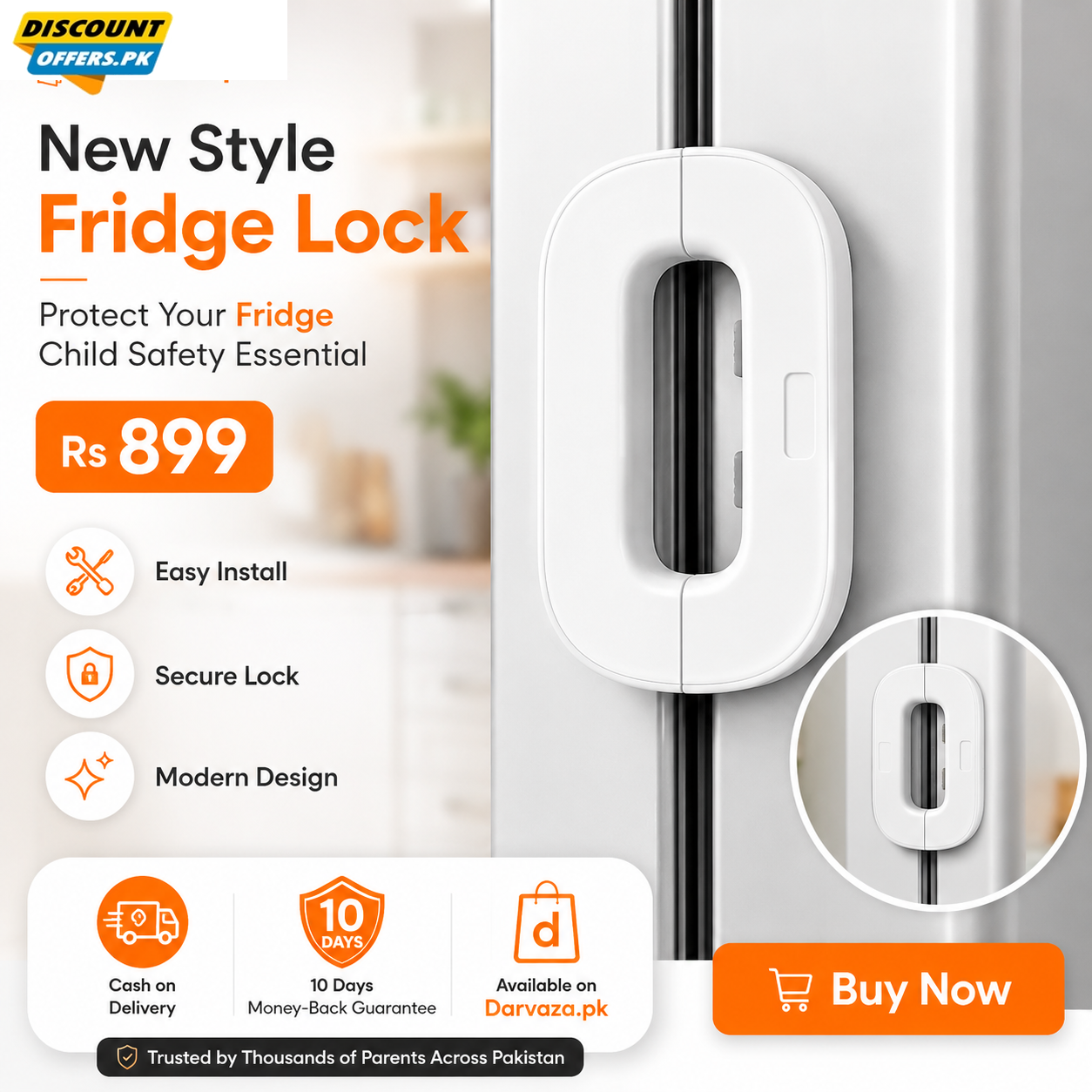 New Style Fridge Lock