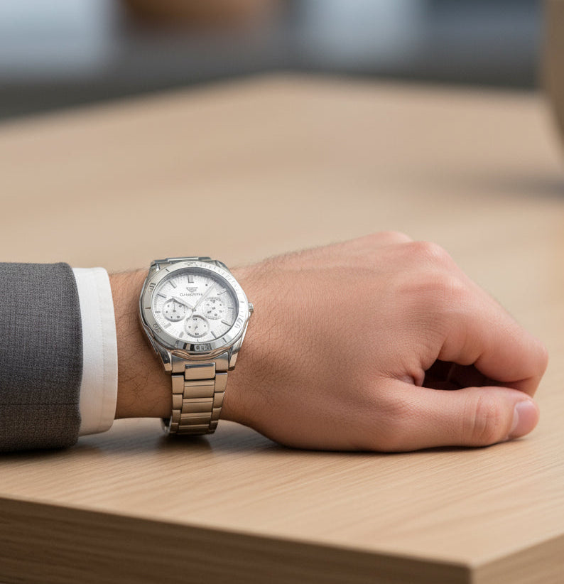 Aurora Silver – Men’s Edition Watch