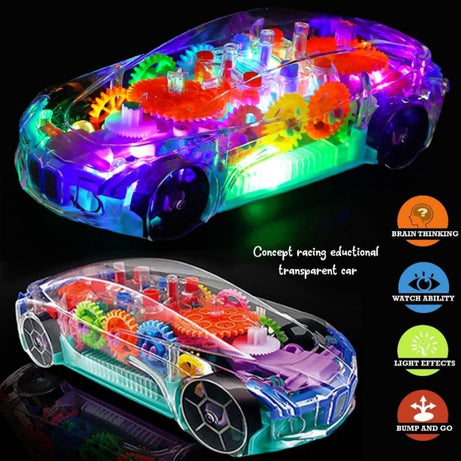 Concept Racing Educational Transparent Car