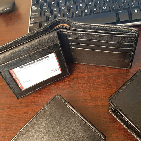 Buy 1 Get 2 Free Pure Sheep Leather Wallets for Men with 12 Pockets