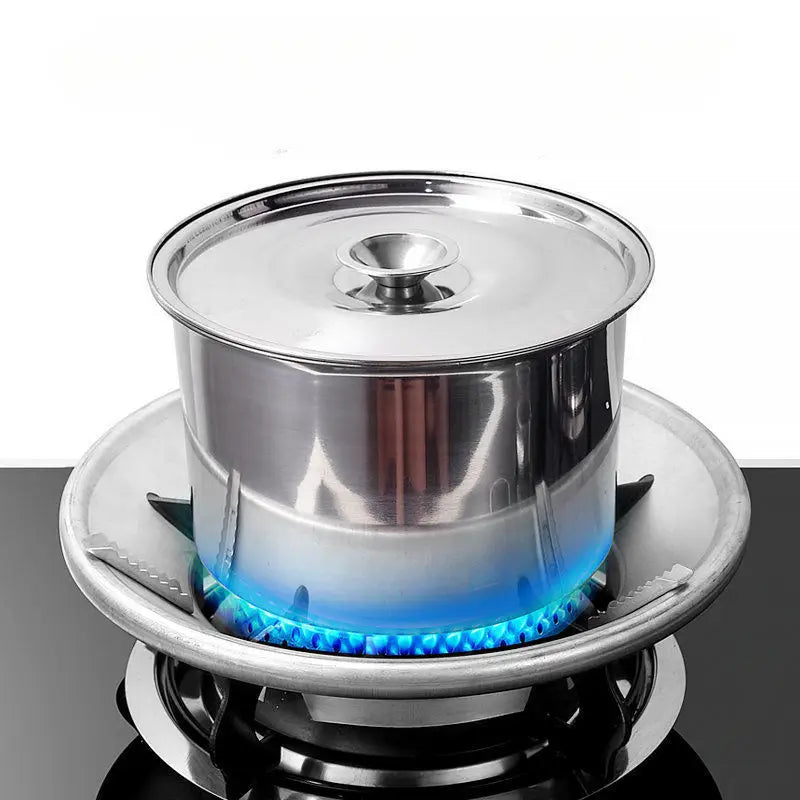 Stainless Steel Gas Stove Saver Windproof Cover Burner Stand