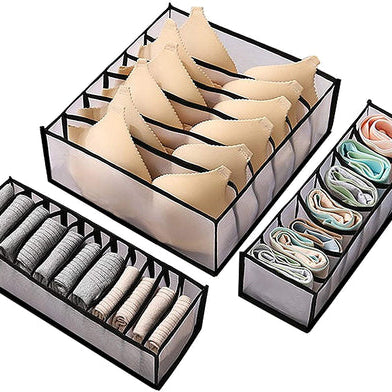 Buy 1 Get 2 Free Undergarments Drawer Organizer 3 Pcs