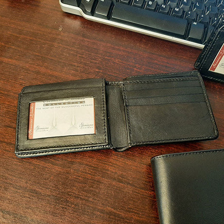 11.11 Sale Pure Sheep Leather Wallets for Men with 12 Pockets