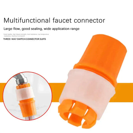 Adjustable Quick Faucet Connector For All Pipes (1 Pcs)