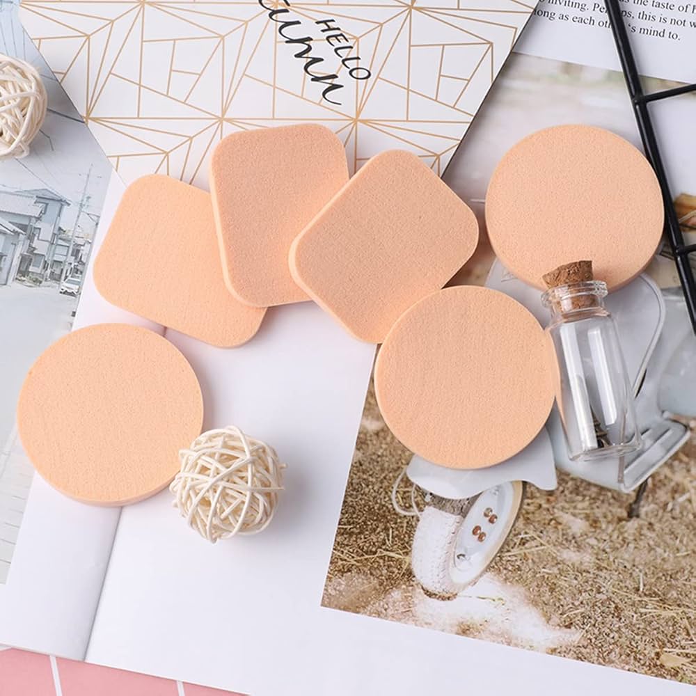 2 Pcs Beauty Nakeed Mini Makeup Sponges – Smooth Flawless Blending