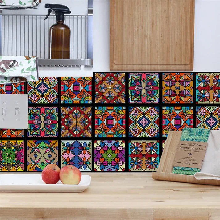 12Pcs Tiles Stickers