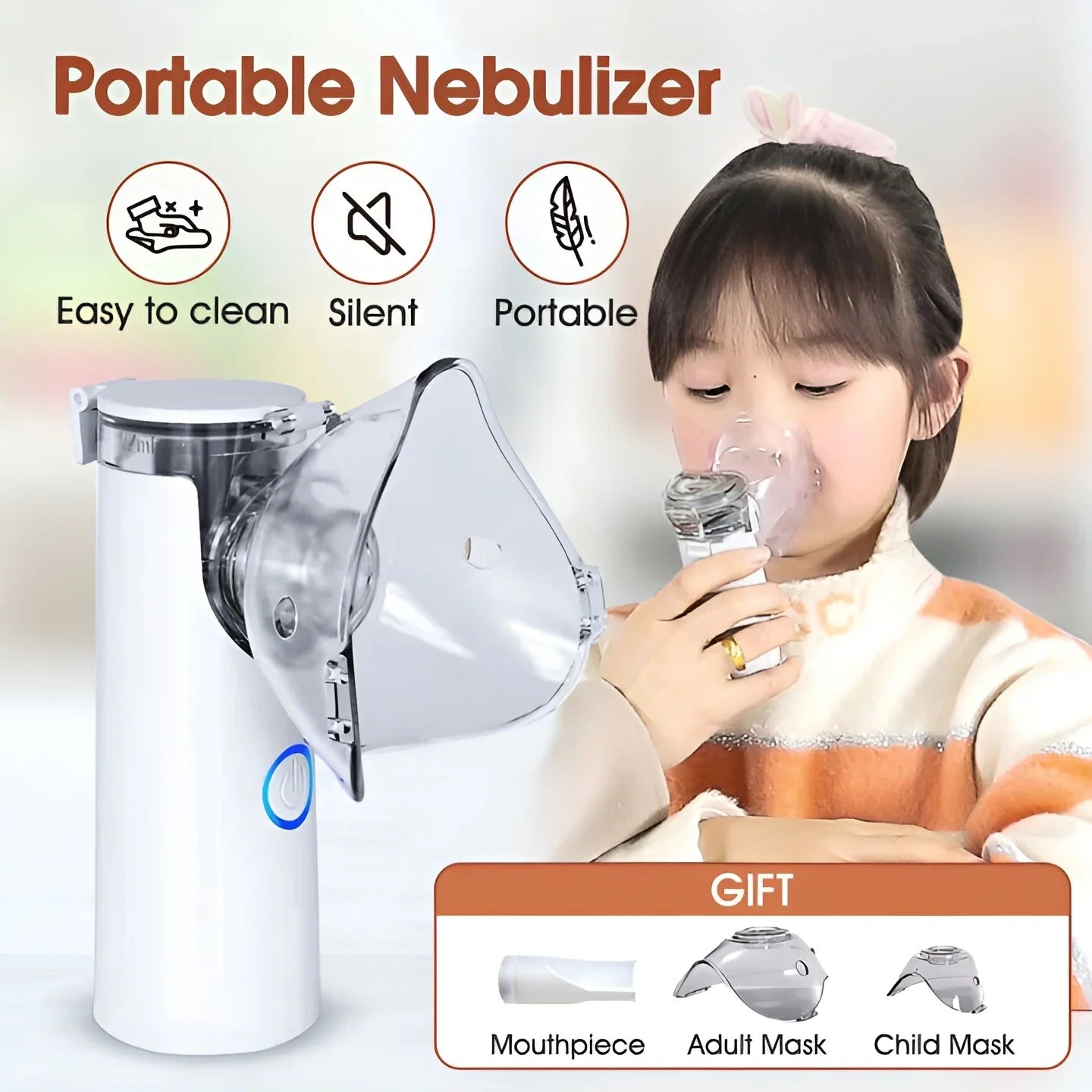Portable Nebulizer For Kids and Adults