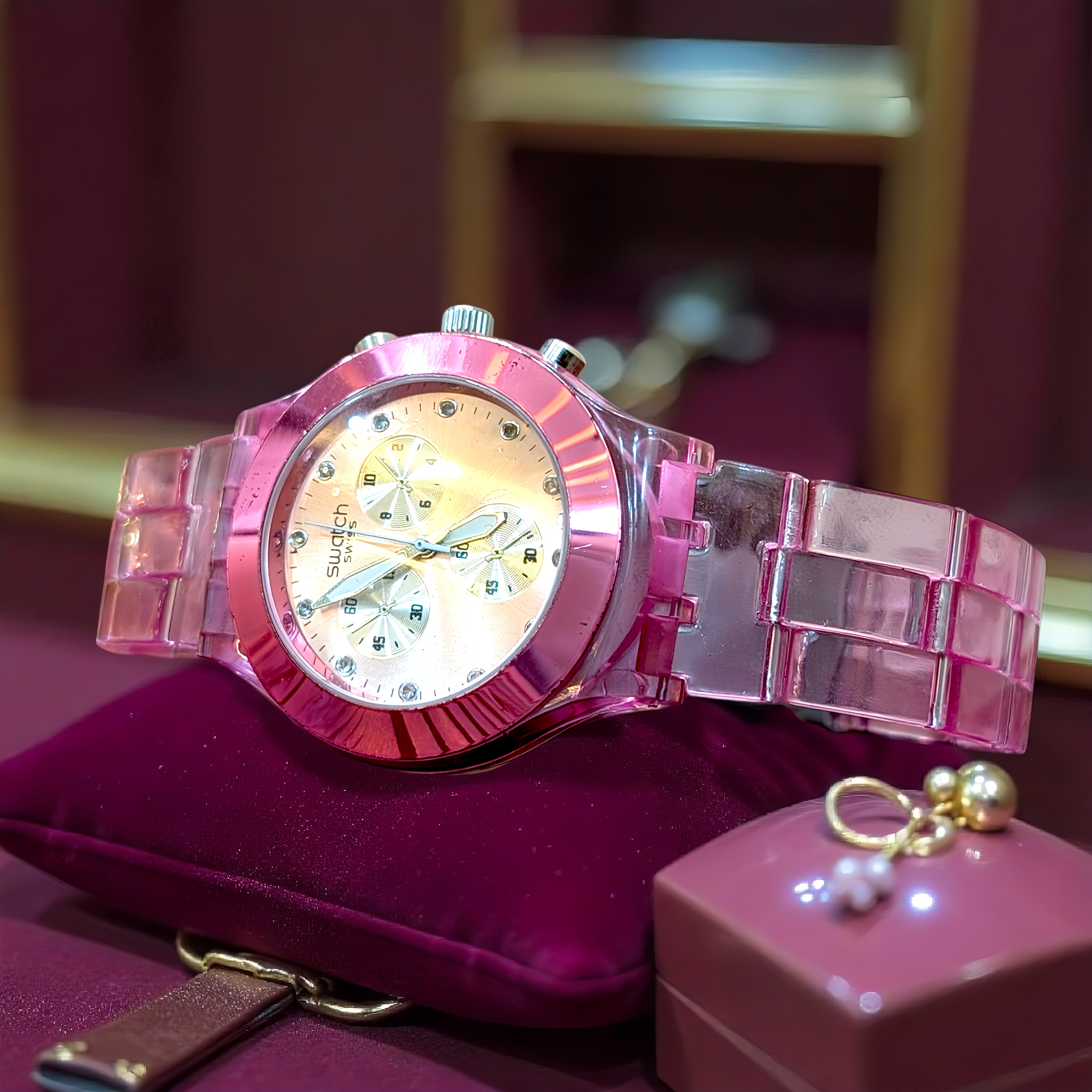 CrystalClear Acrylic Watch – Premium Unisex Edition