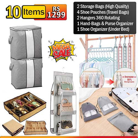 10 in 1 deal for Storage & Organization