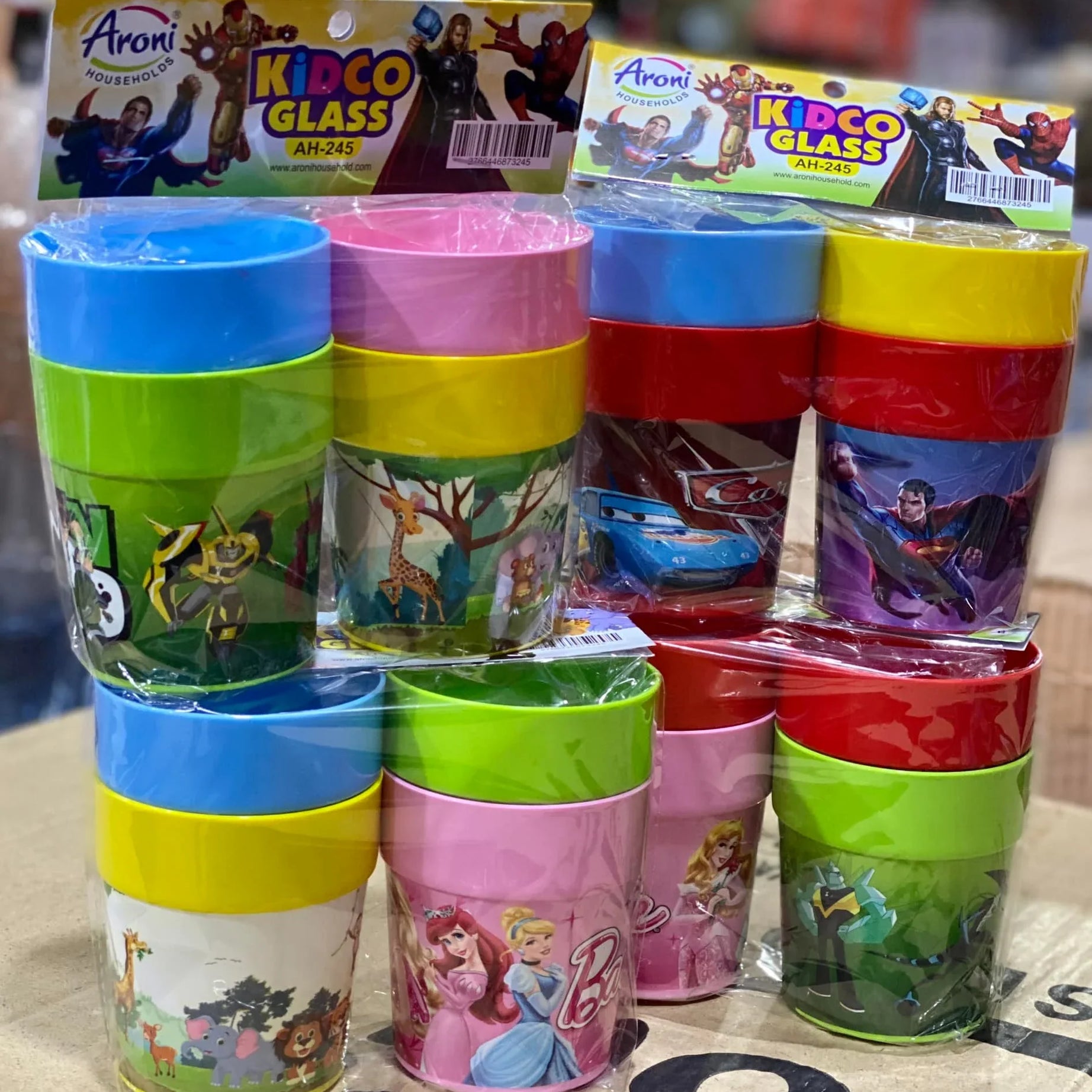 Pack Of 4 Kidco Kids Glass in Multi Colors For Kids