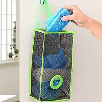 Multi-Purpose Hanging Shopper Dispenser Organizer Bag