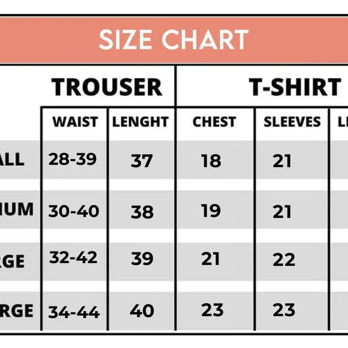 White Love Printed Shirt and Trouser