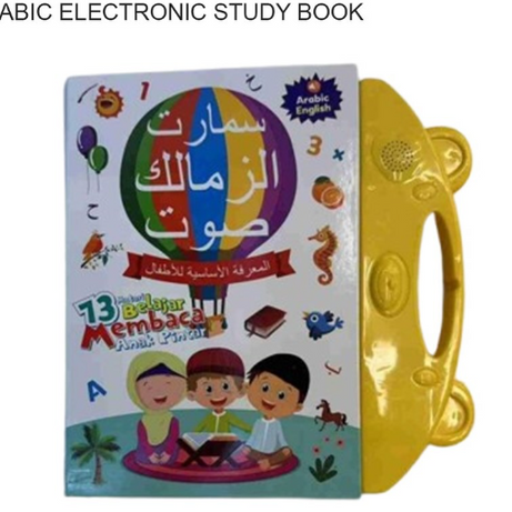 Arabic Alphabet Learning Book – Fun & Interactive Education for Kids