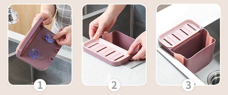 Sink Drain Basket Foldable Storage Box For Home Kitchen Rs 799