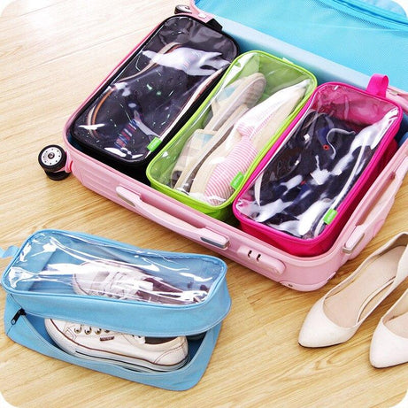 11.11 Sale Offer - 4 Pcs Handy Shoe Organizer Zipper Bags Rs 699