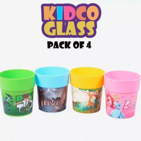 Pack Of 4 Kidco Kids Glass in Multi Colors For Kids