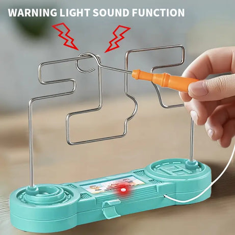 Electric Concentration Toy Wire Touch Maze Roller Puzzle Bump Game Set For Montessori Toy Children Kids