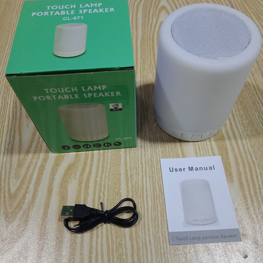 Portable Wireless Touch Lamp Speaker